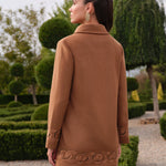 Maison Kahverengi Ceket — SELYNS FW27 lookbook