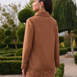 Maison Kahverengi Ceket — SELYNS FW27 lookbook